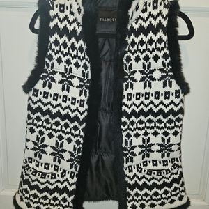 Talbots sweater vest
